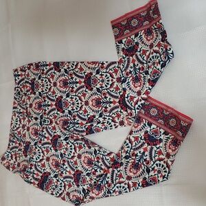 Anne Taylor. Loft. Marisa. Colorful Ankle Length Pants. Size 6